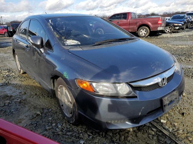 JHMFA36268S023251 - 2008 HONDA CIVIC HYBRID GRAY photo 4