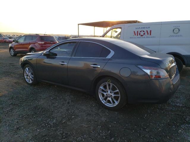 1N4AA5AP4DC814852 - 2013 NISSAN MAXIMA S GRAY photo 2