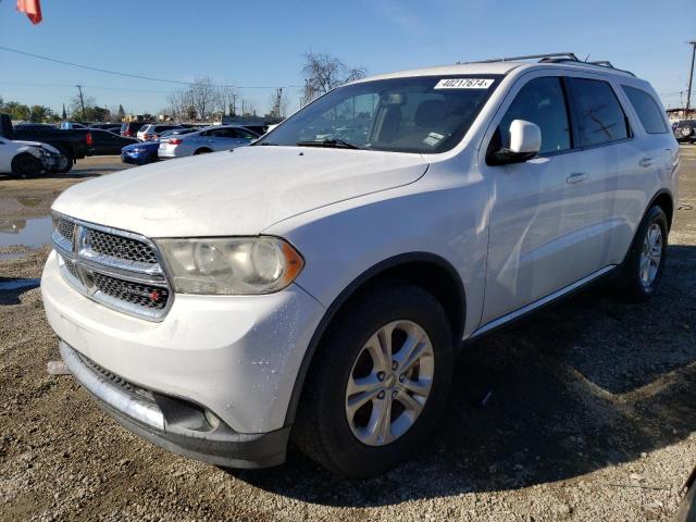 1C4RDHAG5DC683355 - 2013 DODGE DURANGO SXT WHITE photo 1