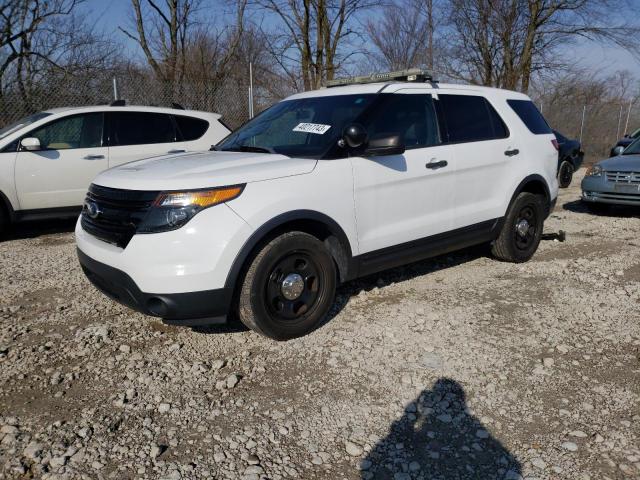 1FM5K8AR2DGC62994 - 2013 FORD EXPLORER POLICE INTERCEPTOR WHITE photo 1