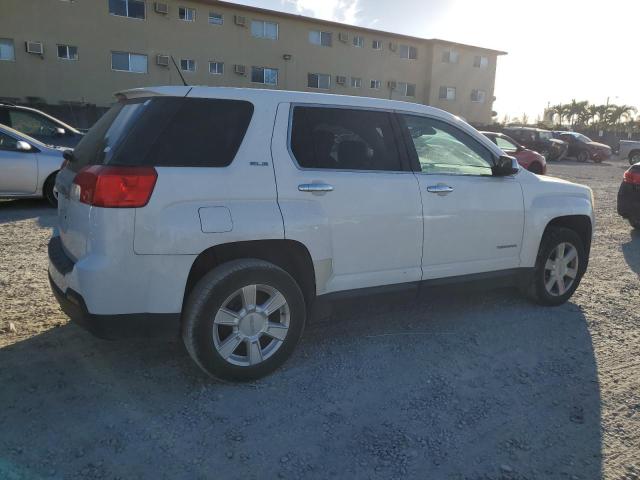 2GKALMEK4D6398716 - 2013 GMC TERRAIN SLE WHITE photo 3