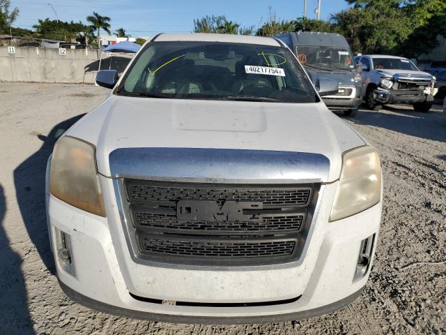 2GKALMEK4D6398716 - 2013 GMC TERRAIN SLE WHITE photo 5