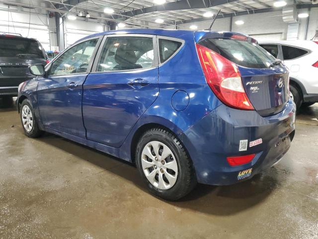 KMHCT5AE6HU339678 - 2017 HYUNDAI ACCENT SE BLUE photo 2