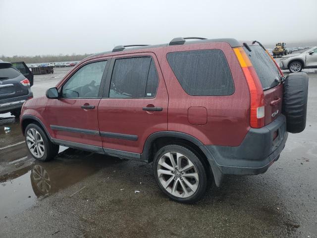 SHSRD78463U122467 - 2003 HONDA CR-V LX BURGUNDY photo 2