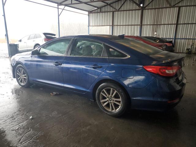 5NPE24AF1GH382613 - 2016 HYUNDAI SONATA SE BLUE photo 2