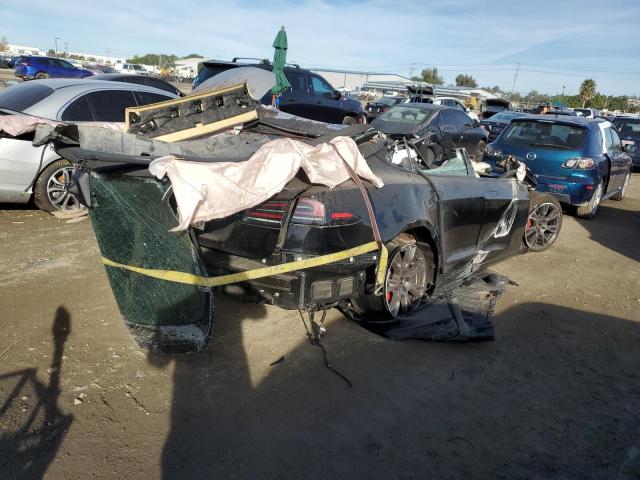 5YJSA1E60PF516024 - 2023 TESLA MODEL S შავი ფოტო 3