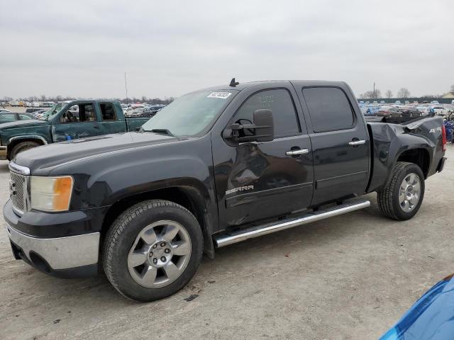 3GTRKVE3XAG205923 - 2010 GMC SIERRA K1500 SLE BLACK photo 1