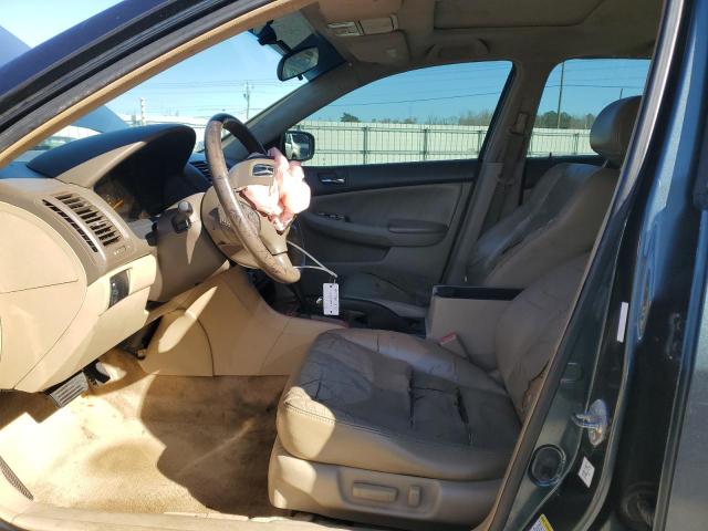 1HGCM56875A071436 - 2005 HONDA ACCORD EX GREEN photo 7