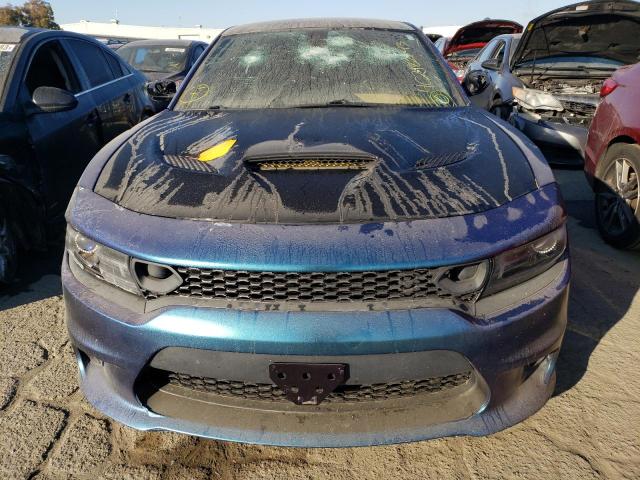 2C3CDXGJ6JH210676 - 2018 DODGE CHARGER R/T 392 BLUE photo 5