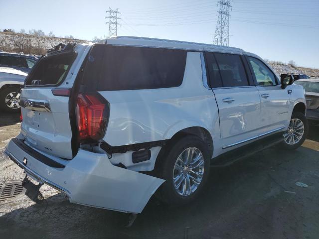 1GKS2GKD6NR156143 - 2022 GMC YUKON XL K1500 SLT WHITE photo 3