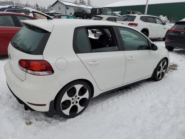 WVWHD7AJ2CW144948 - 2012 VOLKSWAGEN GTI WHITE photo 3