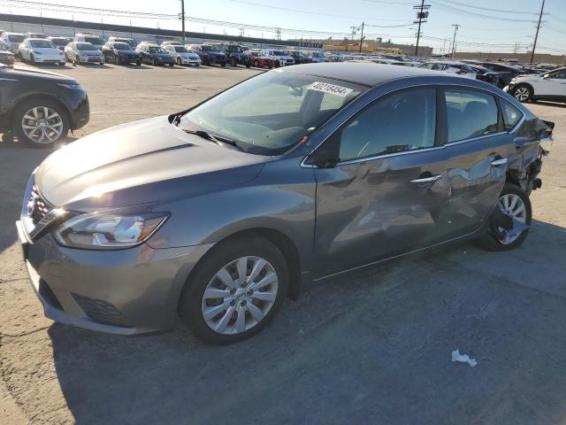 3N1AB7AP1GY234430 - 2016 NISSAN SENTRA S GRAY photo 1