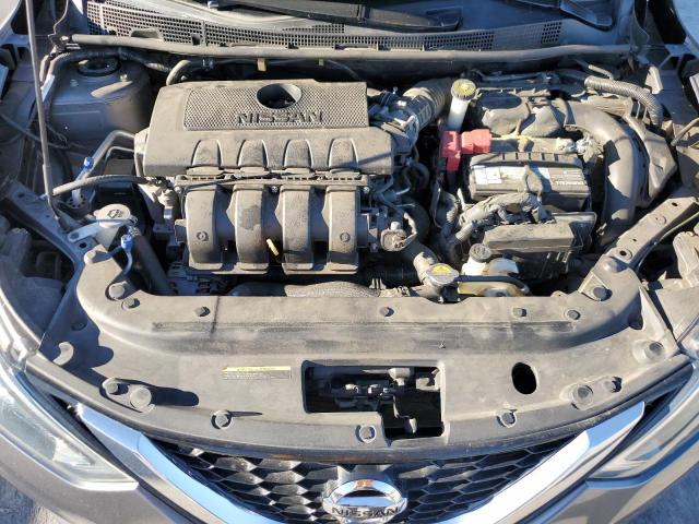 3N1AB7AP1GY234430 - 2016 NISSAN SENTRA S GRAY photo 11