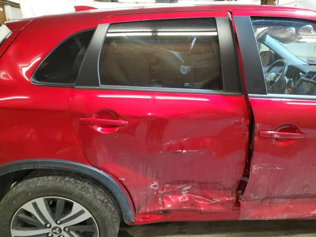 JA4ARUAU2NU021414 - 2022 MITSUBISHI OUTLANDER ES წითელი ფოტო 10