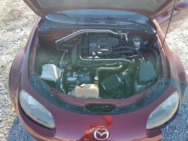 JM1NC25F370129897 - 2007 MAZDA MX-5 MIATA BURGUNDY photo 11