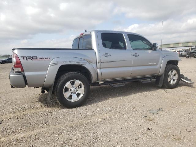 5TFJU4GNXEX054728 - 2014 TOYOTA TACOMA DOUBLE CAB PRERUNNER SILVER photo 3