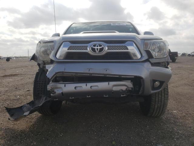 5TFJU4GNXEX054728 - 2014 TOYOTA TACOMA DOUBLE CAB PRERUNNER SILVER photo 5