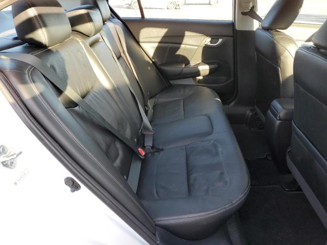 19XFB2F94DE222592 - 2013 HONDA CIVIC EXL თეთრი ფოტო 10