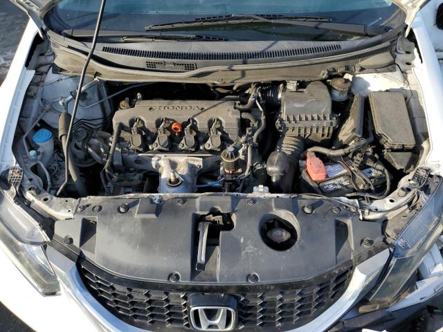 19XFB2F94DE222592 - 2013 HONDA CIVIC EXL თეთრი ფოტო 11