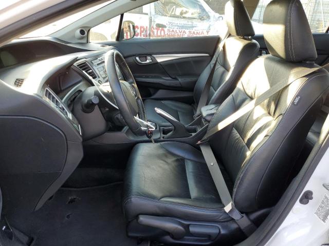 19XFB2F94DE222592 - 2013 HONDA CIVIC EXL თეთრი ფოტო 7