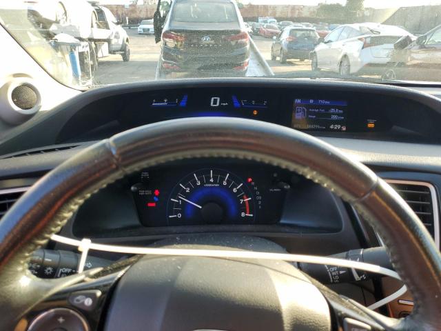 19XFB2F94DE222592 - 2013 HONDA CIVIC EXL თეთრი ფოტო 9