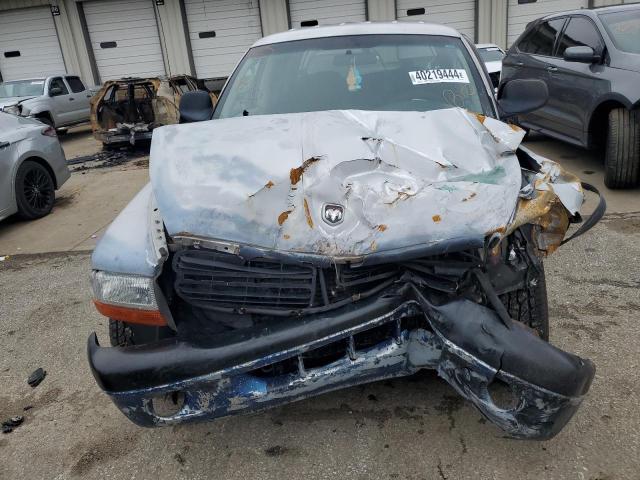 1B7GL2AN21S131397 - 2001 DODGE DAKOTA QUAD SILVER photo 5