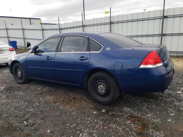 2G1WS551569284459 - 2006 CHEVROLET IMPALA POLICE BLUE photo 2