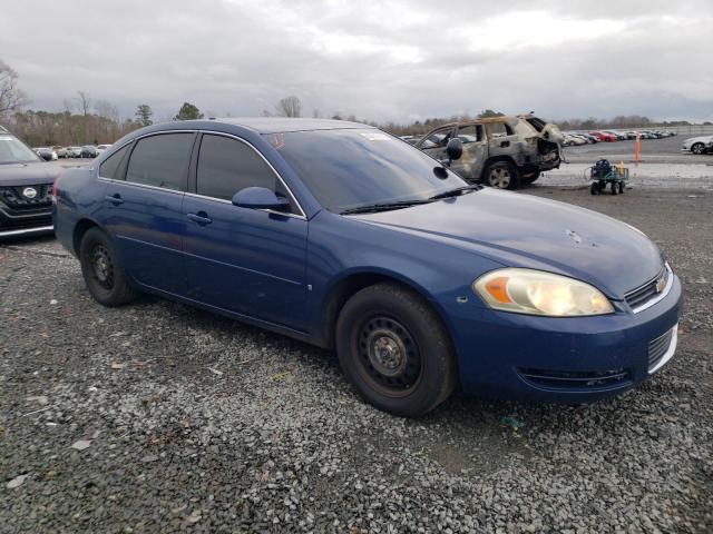 2G1WS551569284459 - 2006 CHEVROLET IMPALA POLICE BLUE photo 4