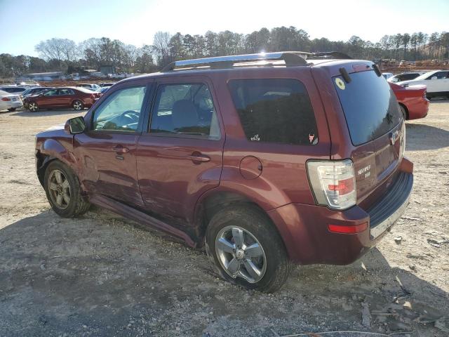 4M2CN8HG9AKJ01147 - 2010 MERCURY MARINER PREMIER BURGUNDY photo 2