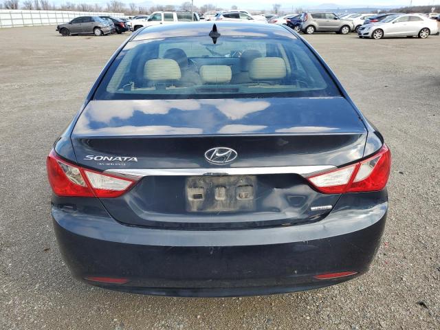 5NPEC4AC2BH143051 - 2011 HYUNDAI SONATA SE BLUE photo 6