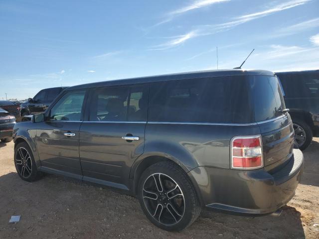 2FMGK5C88FBA23004 - 2015 FORD FLEX SEL GRAY photo 2