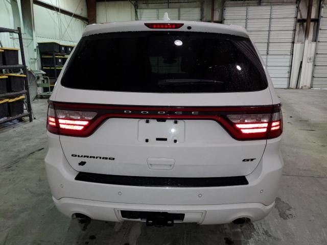 1C4RDJDG2KC536538 - 2019 DODGE DURANGO GT WHITE photo 6