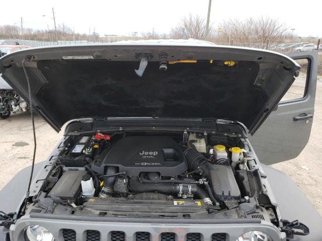 1C4HJXDM3MW564962 - 2021 JEEP WRANGLER U SPORT ნაცრისფერი ფოტო 11