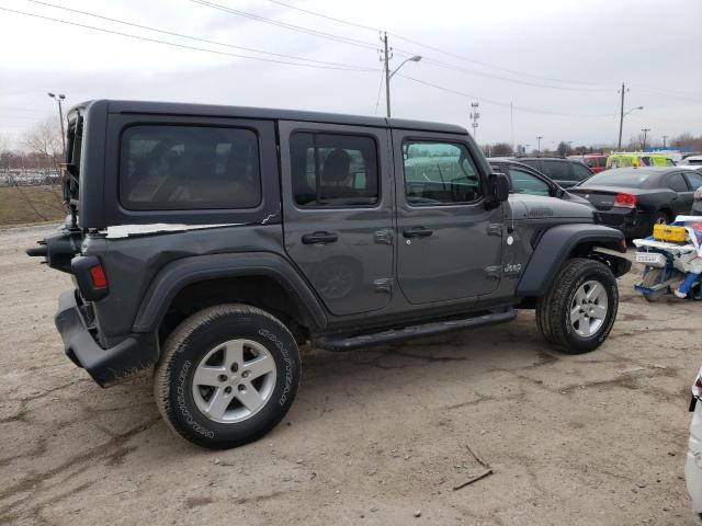 1C4HJXDM3MW564962 - 2021 JEEP WRANGLER U SPORT ნაცრისფერი ფოტო 3