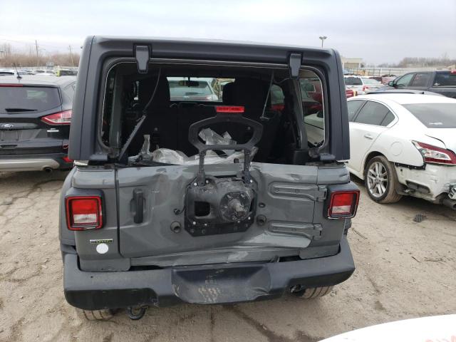 1C4HJXDM3MW564962 - 2021 JEEP WRANGLER U SPORT GRAY photo 6