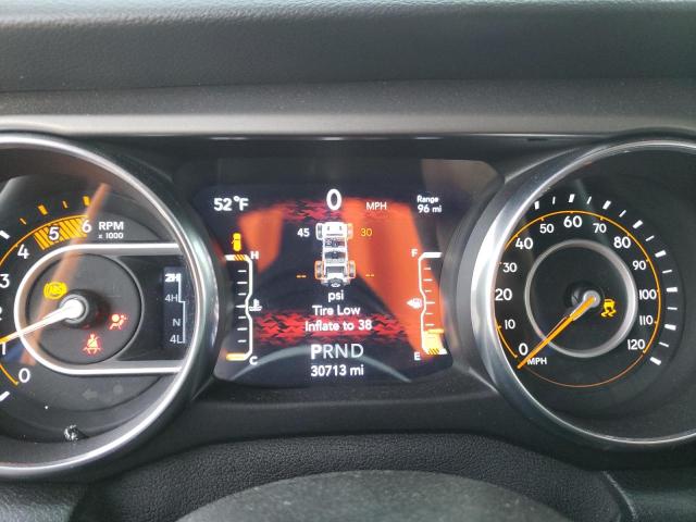 1C4HJXDM3MW564962 - 2021 JEEP WRANGLER U SPORT ნაცრისფერი ფოტო 9