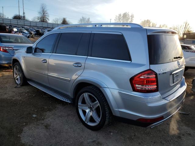 4JGBF8GE7AA578966 - 2010 MERCEDES-BENZ GL550 550 4MATIC SILVER photo 2