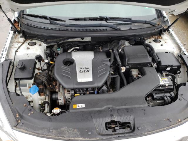 5NPE24AA7HH465386 - 2017 HYUNDAI SONATA ECO WHITE photo 11