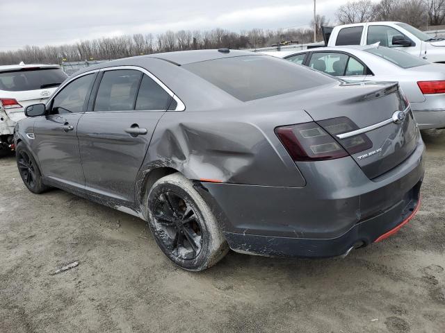 1FAHP2E82EG145926 - 2014 FORD TAURUS SEL GRAY photo 2