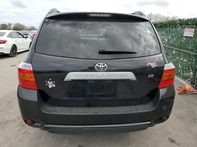 JTEDS41A982017675 - 2008 TOYOTA HIGHLANDER BLACK photo 6