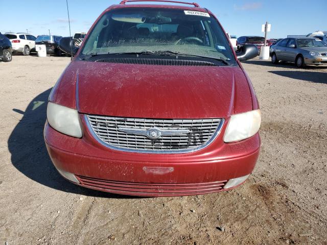 2C8GP64LX1R329151 - 2001 CHRYSLER TOWN & COU LIMITED RED photo 5