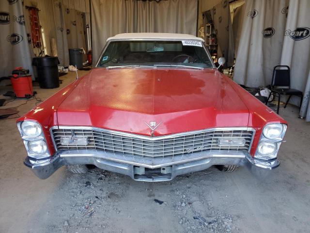 F7213175 - 1967 CADILLAC DEVILLE RED photo 5