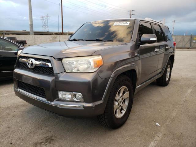 JTEZU5JR2A5010423 - 2010 TOYOTA 4RUNNER SR5 GRAY photo 1