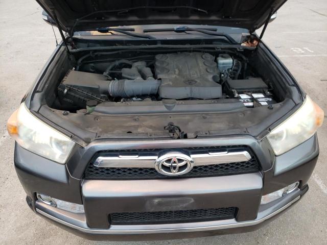 JTEZU5JR2A5010423 - 2010 TOYOTA 4RUNNER SR5 GRAY photo 12