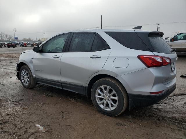 3GNAXHEV6KS630756 - 2019 CHEVROLET EQUINOX LS SILVER photo 2