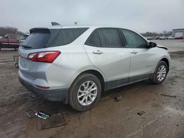 3GNAXHEV6KS630756 - 2019 CHEVROLET EQUINOX LS SILVER photo 3