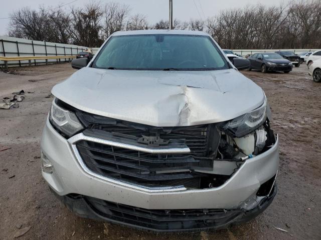 3GNAXHEV6KS630756 - 2019 CHEVROLET EQUINOX LS SILVER photo 5