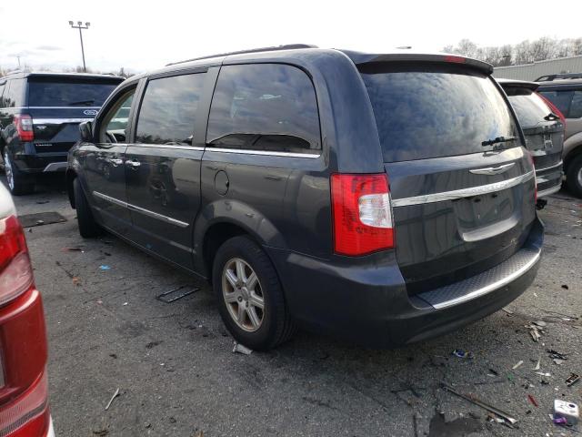 2A4RR5DG4BR783909 - 2011 CHRYSLER TOWN & COU TOURING BLACK photo 2