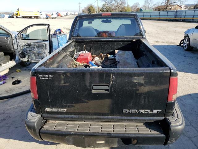 1GCCS1459Y8201864 - 2000 CHEVROLET S TRUCK S10 BLACK photo 6