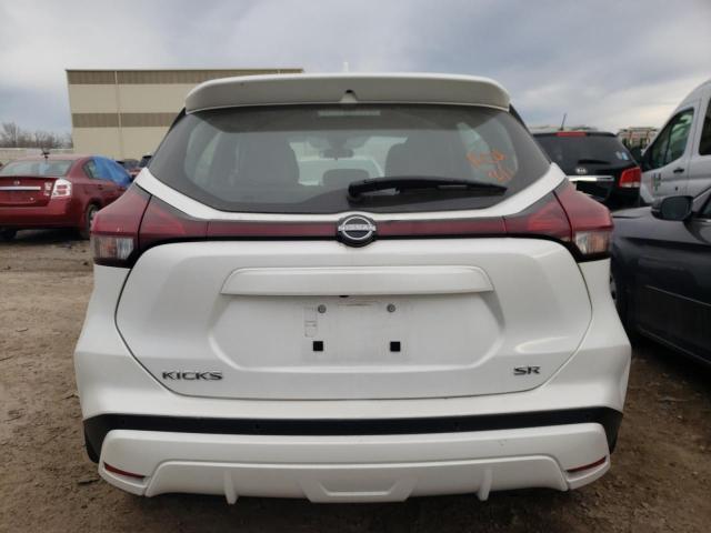 3N1CP5DV9NL483531 - 2022 NISSAN KICKS SR WHITE photo 6